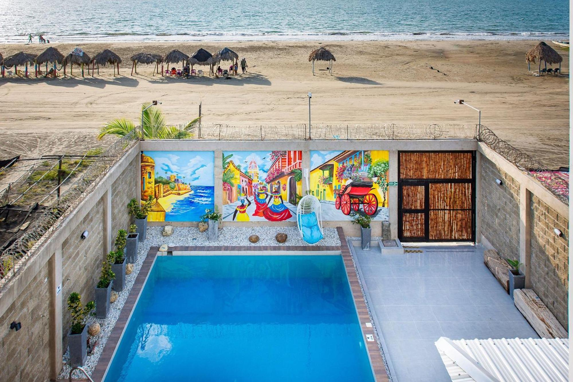 Amazing Beach House 13Br W/Pool & Staff Cartagène Extérieur photo